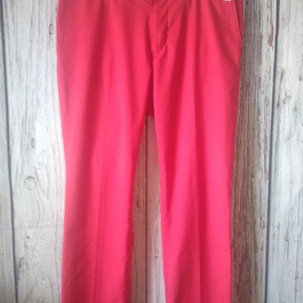J.Lindeberg Regular Fit Flat Front Windbreaker Rain Golf Pants 36x32